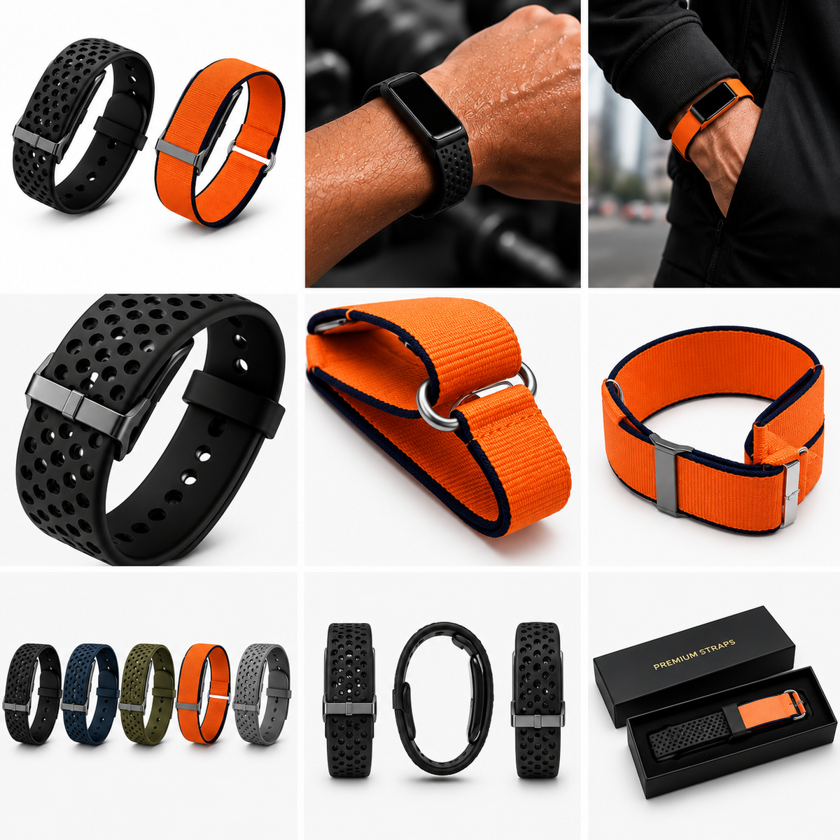 FitLoop Active Watch — Swim-Proof Fitness Tracker (iPhone)